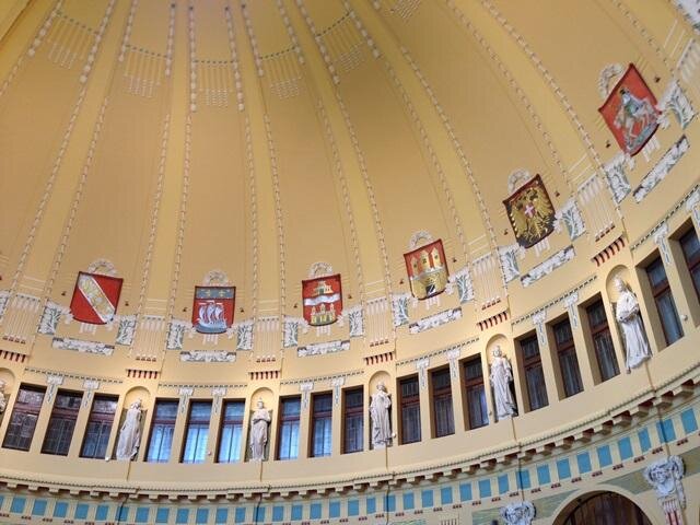 Rekonstrukce malířské a sochařské výzdoby probíhala od května do listopadu roku 2013. Akce navázala na restaurátorský průzkum.