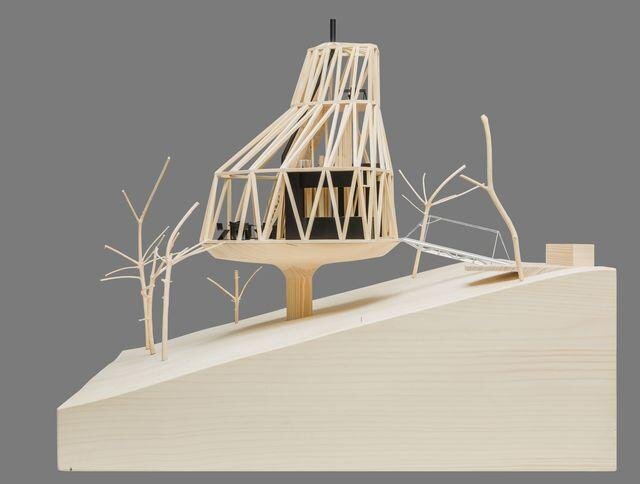 Model Domu v sadu od architekta Jana Šépky