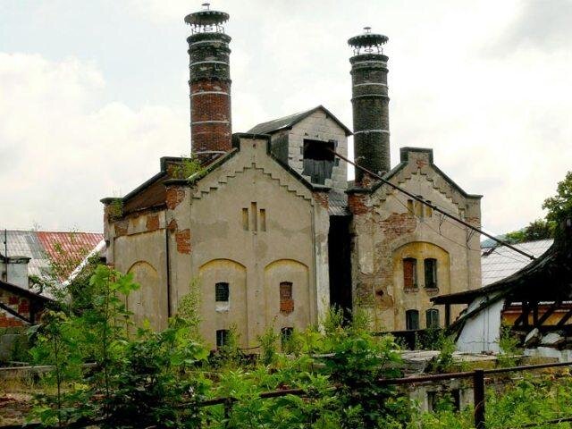 Děčínský pivovar před rekonstrukcí v roce 2008.