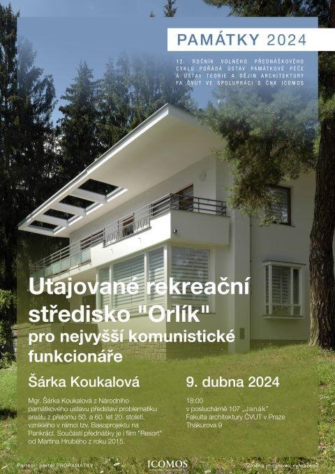 Utajované rekreační středisko Orlík pro nejvyšší komunistické funkcionáře