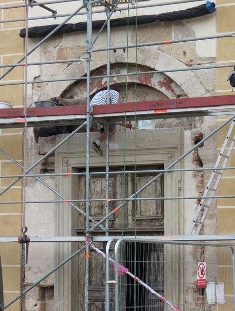 Zahájení restaurátorských prací v roce 2019