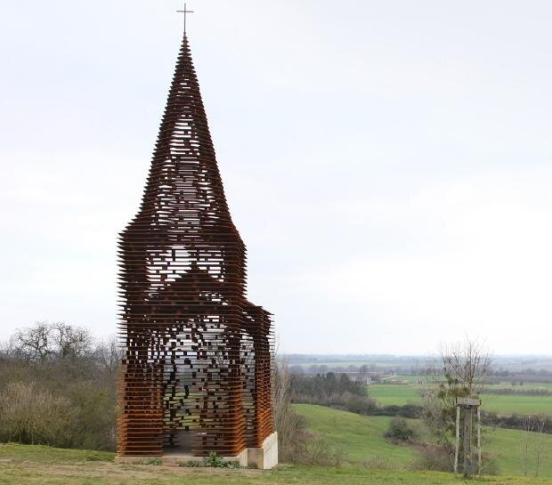 Příklad současné architektury v Belgii od architekta Gijs Van Vaerenbergh