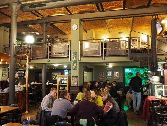 Barevna a apretura Otto Stadler v Liberci byla konvertovaná pro potřeby restaurace.