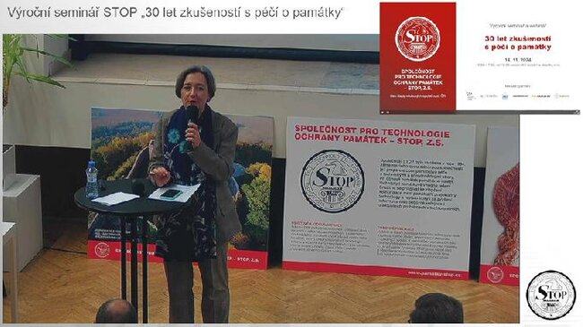 Zdravice náměstkyně pro památkovou péči