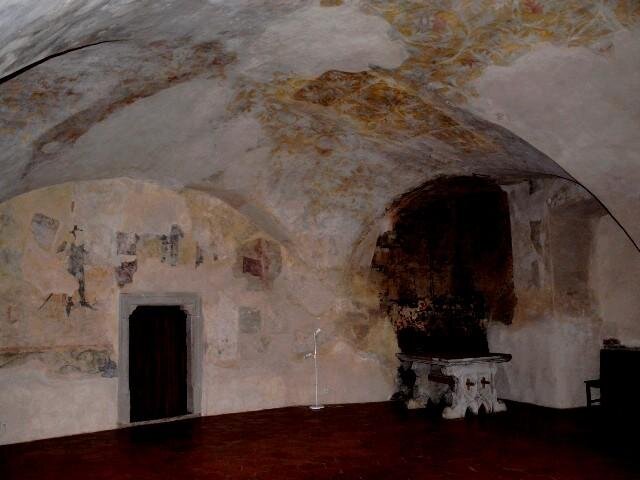 Místnost stříbrnice ve Španělském křídle 