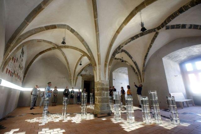 Zájemci si prohlédli pernštejnské expozice na pardubickém zámku.
