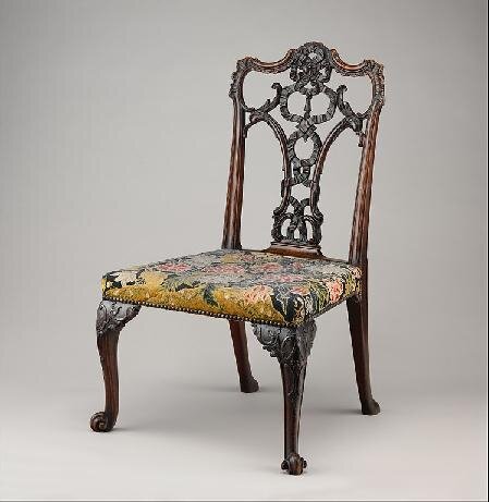 Židle z dílny Thomase Chippendale