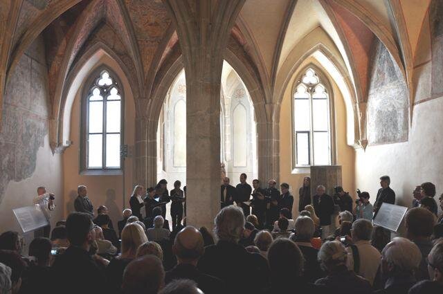 Kapitulní síň při slavnostním otevření
