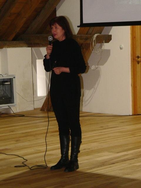 Účastníky konference přivítala Anna Matoušková, náměstkyně ministra kultury.