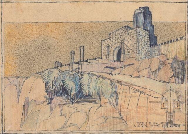 Jan Mayer, Vyhlídkový pavilon, 1908
