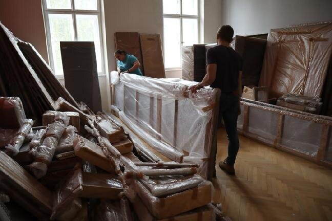 Balení a evidence mobiliárních předmětů