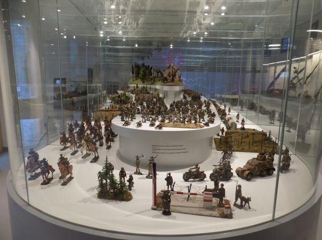 Expozice – vojáčci Lubora Šušlíka