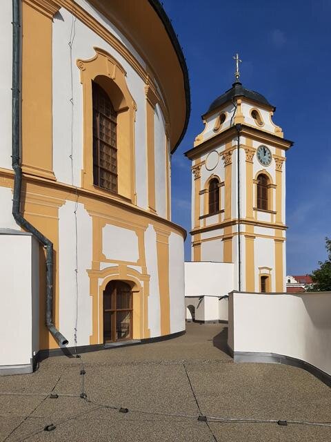 Detail obnovené fasády