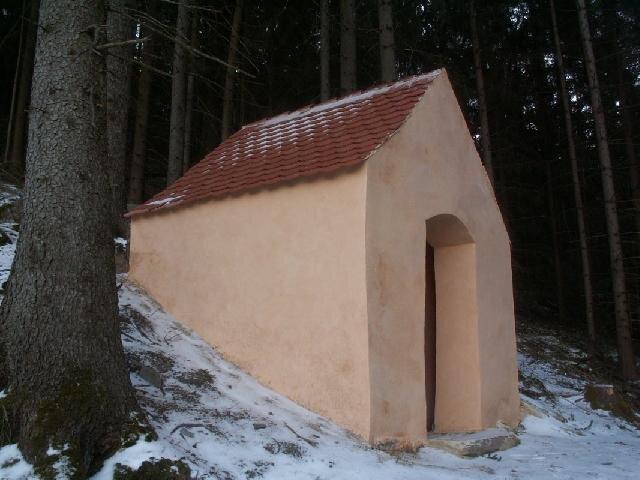 Boží hrob v Rožmitále na Šumavě po obnově v roce 2019