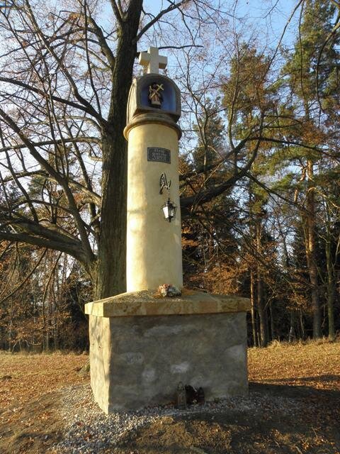 Sloup sv. Jana v Hradčanech u Českého Dubu - finální podoba