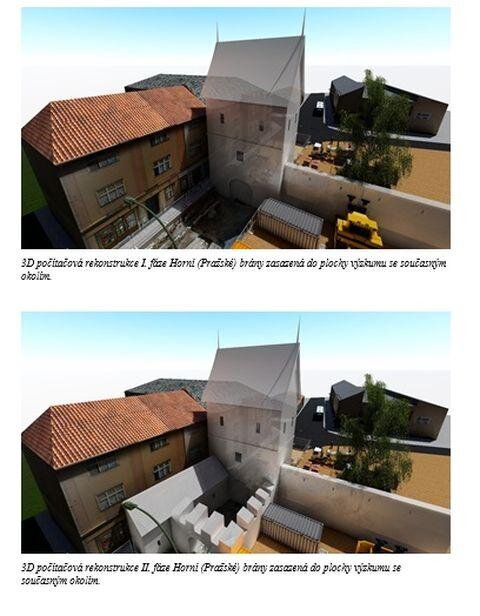 Rekonstrukce věže Horní brány
