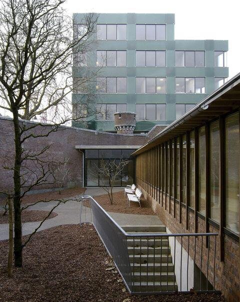 Příklad současné architektury v Belgii
