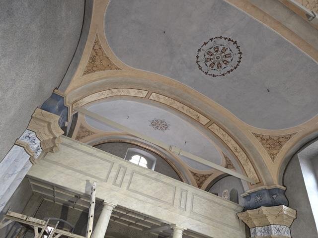 Detail stropu