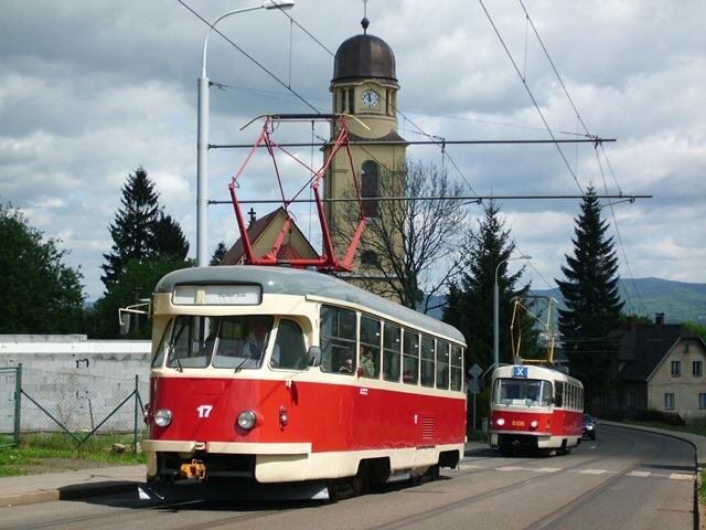Motorový vůz Tatra T2R č. 17