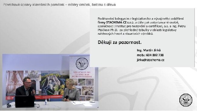 Pavla Rovnaníková a Martin Jirků