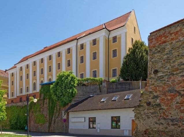 Pohled na zadní část komplexu muzea