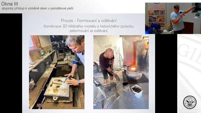 Proces formování a odlévání