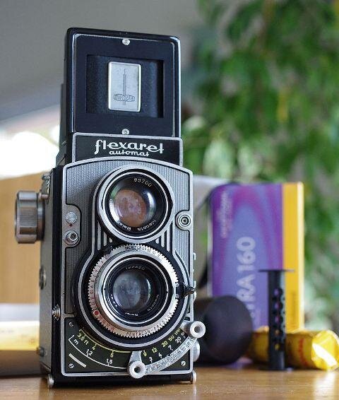 Fotoaparát Flexaret byl ve své době jedním z nejkvalitnějších fotopřístrojů na světě.