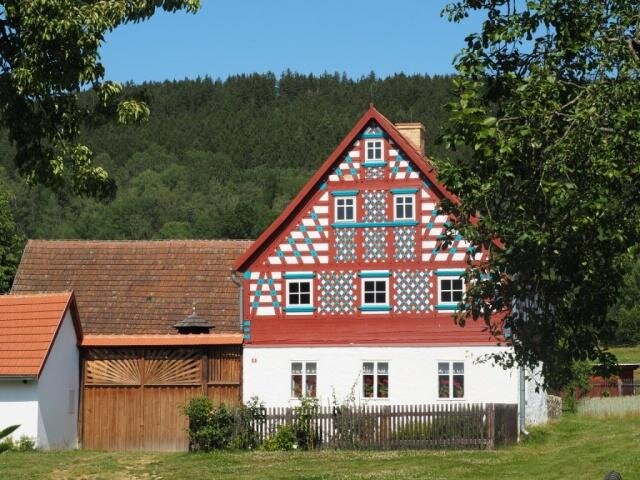 Hrázděný statek čp.18 v Milíkově