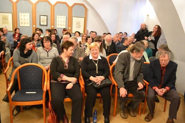 Přednáškový sál Městské knihovny v Klatovech byl místem konání hlavní části sympozia.