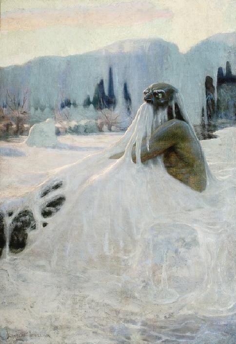 Jaroslav Špillar, Vodník v zimě, 1899