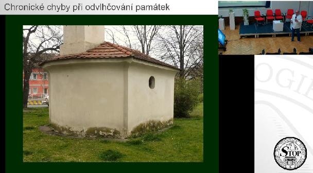 Ondřej Šefců během přednášky