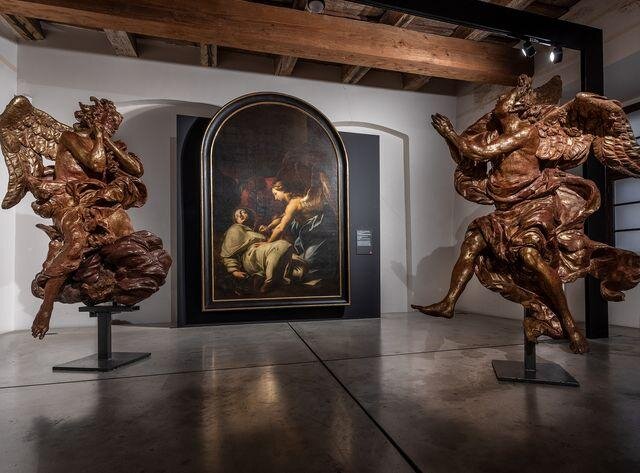 Andělé z Úštěka, Matyáš Bernard Braun a dílna, Praha, před rokem 1720, Římskokatolická farnost – děkanství Úštěk 