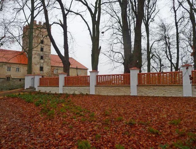 Ohrazení zámeckého parku v Brtnici po rekonstrukci