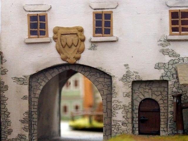 Model historického centra Třebíče v podobě z roku 1835 z dílny modeláře Stanislava Vršky. 