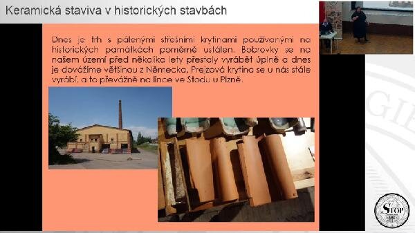 Výrobní linka pálené krytiny ve Stodu u Plzně
