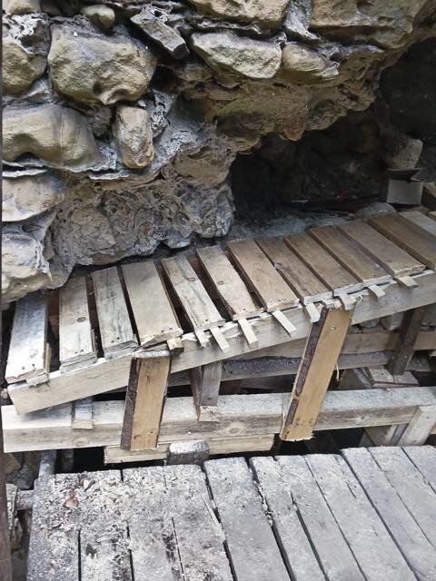 Detail prací při aktuální fázi obnovy