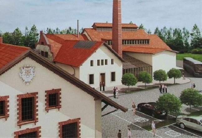 Vizualizace huti František po revitalizaci