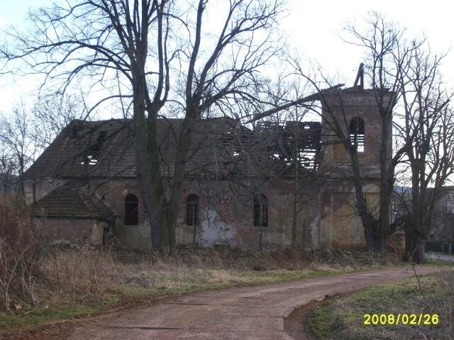 Kostel sv. Jiljí před rekonstrukcí