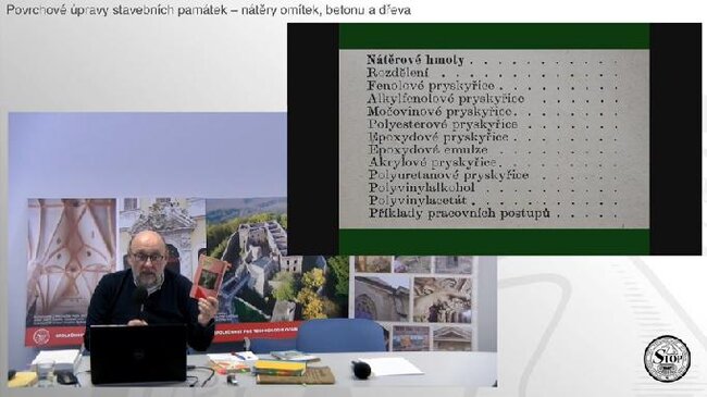 Ondřej Šefcců během svého referátu