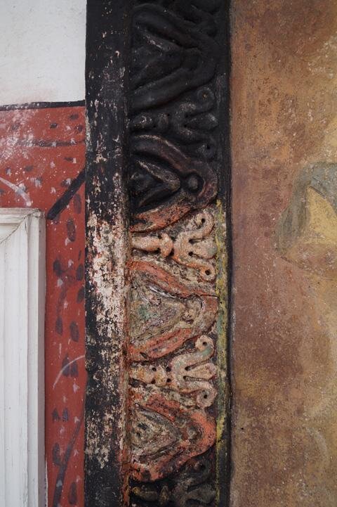 Detail oltářního obrazu