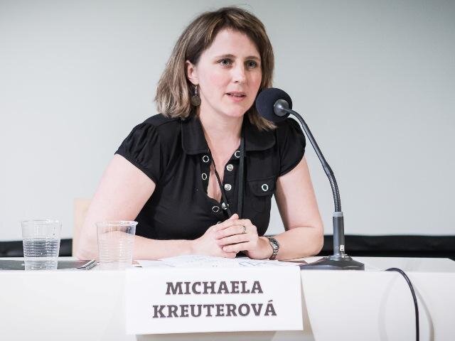 Do debaty se zapojila Michaela Kreuterová, ředitelka fundraisingu z Nadace VIA.