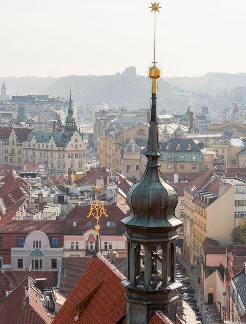 Detail věžičky nad hlavní lodí