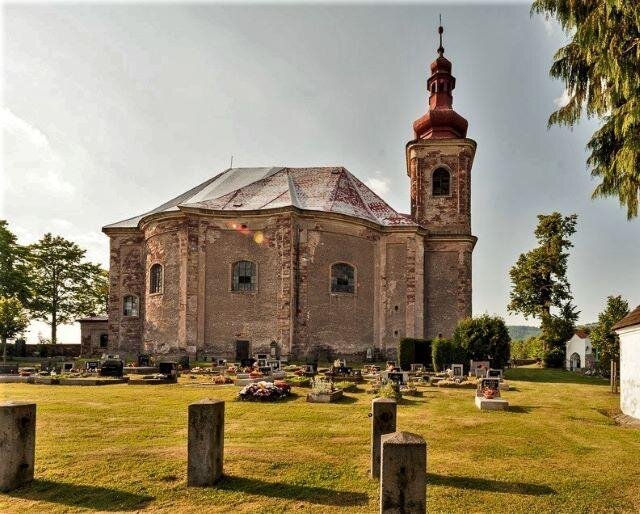 Kostel sv. Anny ve Vižňově (1719–1728; Kilián Ignác Dientzenhofer)