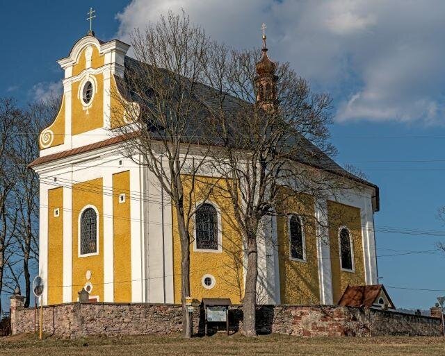 Kostel sv. Jakuba Většího v Ruprechticích (1720–1723; Kryštof Dientzenhofer)