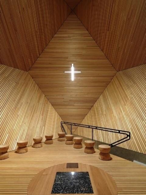 Rakousko, Granátová kaple, Mario Botta