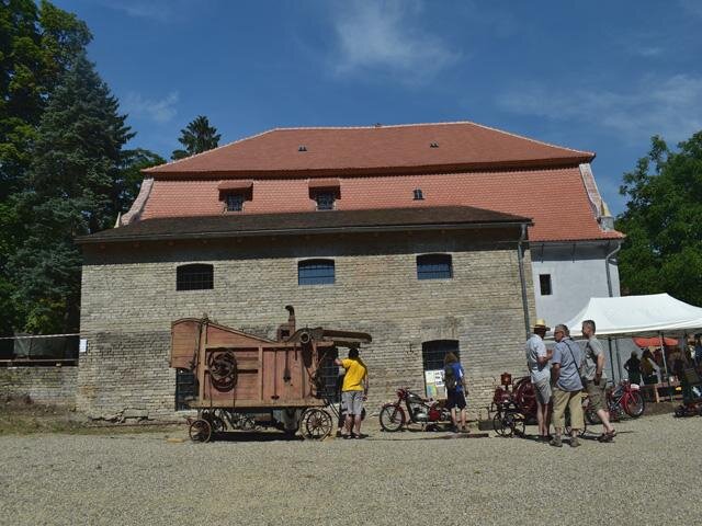 Turbínový přístavek po obnově