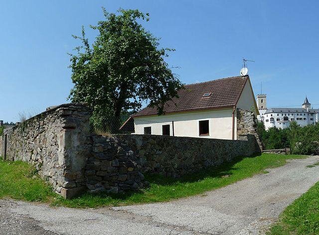Starý židovský hřbitov v Rožmberku nad Vltavou