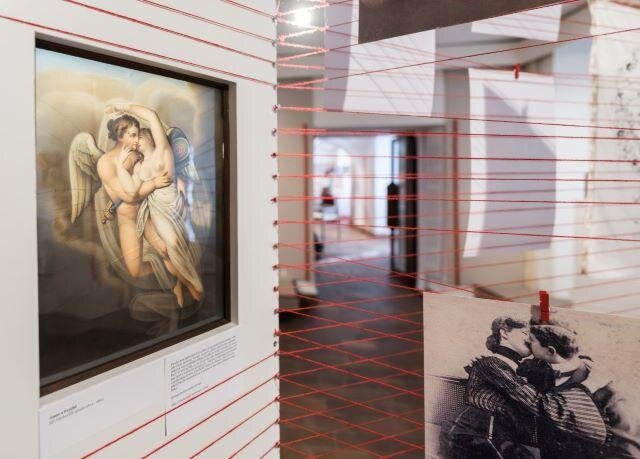 Láska je láska v expozici Zamilovaný Písek