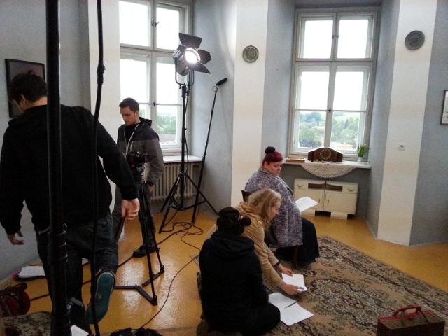 Mladí filmaři na bíloveckém zámku