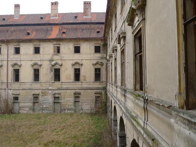 Pohled do vniřního dvora